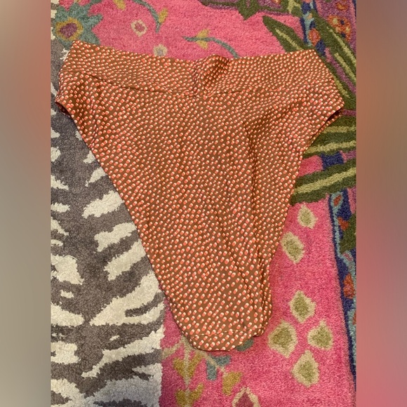 NWT AERIE HIGH CUT CHEEKY BIKINI BOTTOM - Picture 3 of 3